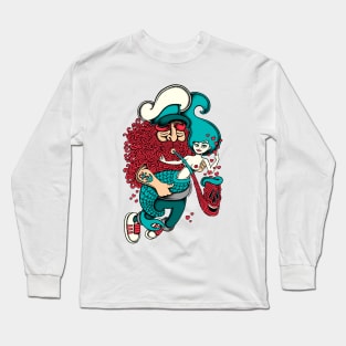 Sailor Mermaid Love Long Sleeve T-Shirt